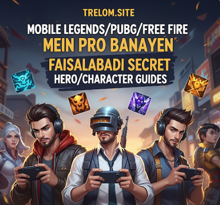 Mobile Legends/PUBG/Free Fire Mein Pro Banayen Faisalabadi Secret Hero/Character Guides